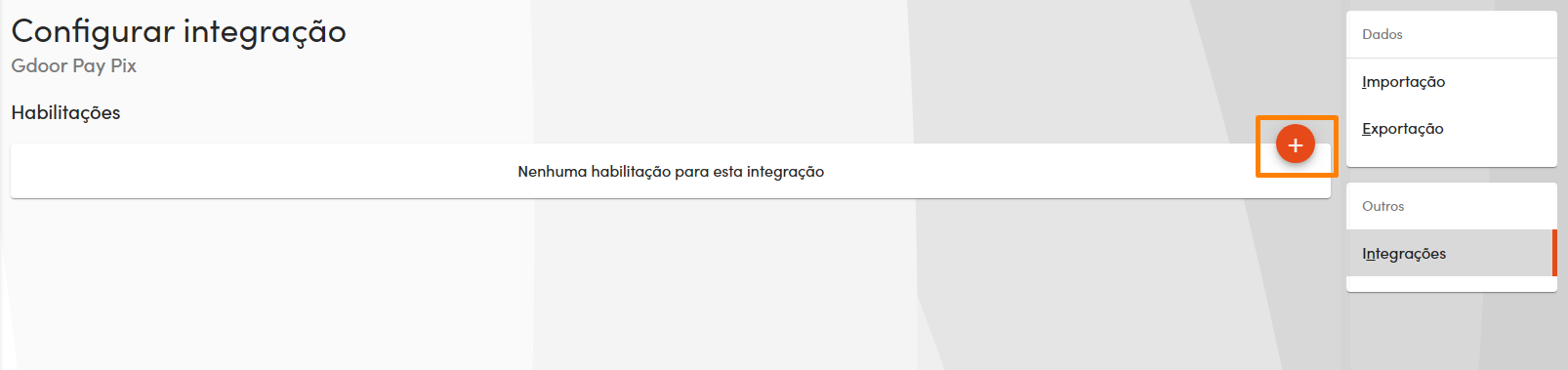 Configurar integração