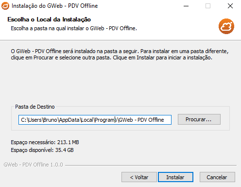 Instalação do PDV Offline