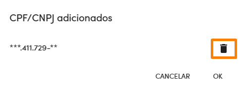 Removendo o CNPJ