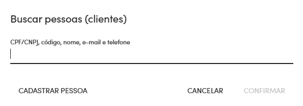 Informar o cliente